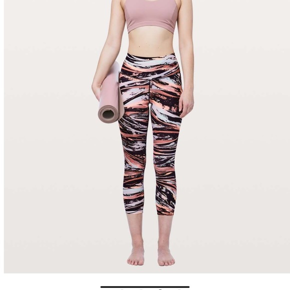 NWT Lululemon Wunder Under HR 7/8 Tight SPLS - Picture 3 of 7